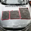 AUTOBRIGHT 1200gsm 30x40cm 40x40cm 60x40cm Microfiber Cleaning Towel Grey Wash Towels Car Cleaning Drying Cloth Car Wash Tools 4