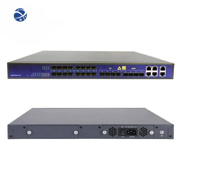 

yyhc SFP support L3 Router or Switch 4 Pon Port Epon Olt 20KM Transmission 4 Pon Port Epon Olt