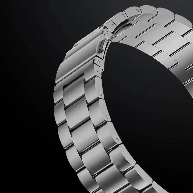Premium Titanium Watch Band with Quick Release and Double Press Folding Buckle