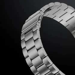 Premium Titanium Watch Band with Quick Release and Double Press Folding Buckle - 20mm (Silver)