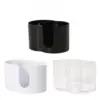 2-in-1 Cotton Storage Box - Integrated round cotton swab makeup remover with double holes 3