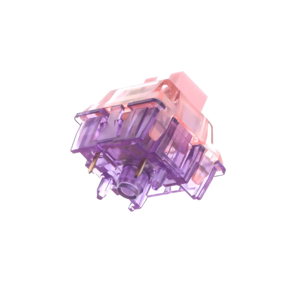 Epomaker Flamingo Switches Conjunto Linear Fábrica Lubed Switch Pom Stem Dupla Primavera pc Habitação Teclado Mecânico 35 Peças - Imagem 4