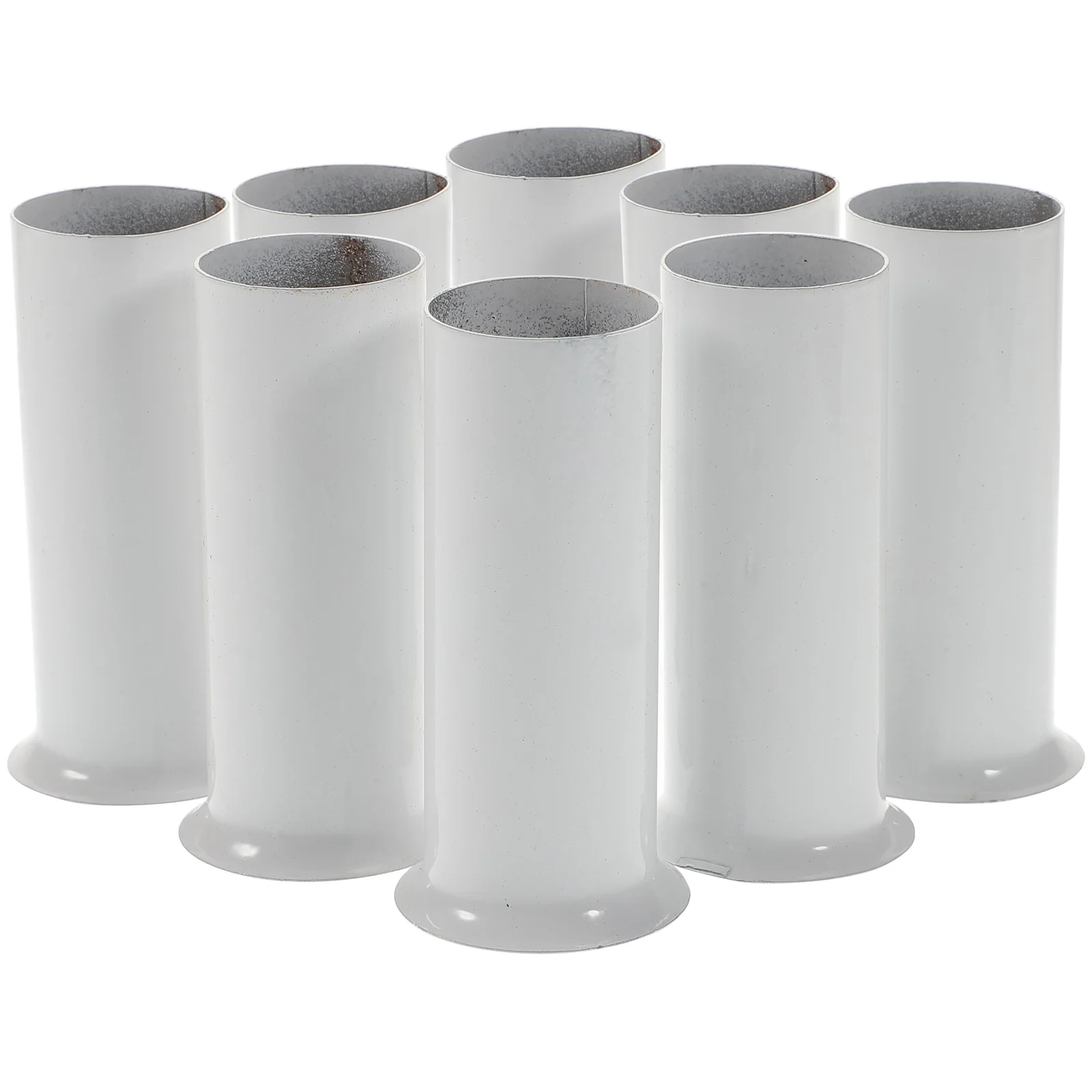 

6 Pcs Chandelier Cuff Set Light Accessories Lamps Base Sleeve Candelabra Sleeves Metal