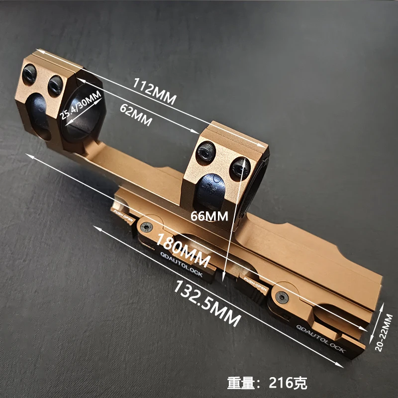 

Tactical 25.4mm 30mm Rifle Scope Mount Airsoft Gun 20mm Rail Scopes Mounts Airguns Double Rings for M4 Hunting Accessories