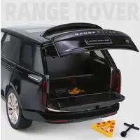 ⁦مجسم سيارة لاند روفر رينج روفر معدني ضخم مع صوت وإضاءة | Land Rover Range Rover SUV Diecast Model (Sound & Light)⁩ - الصورة ⁦6⁩
