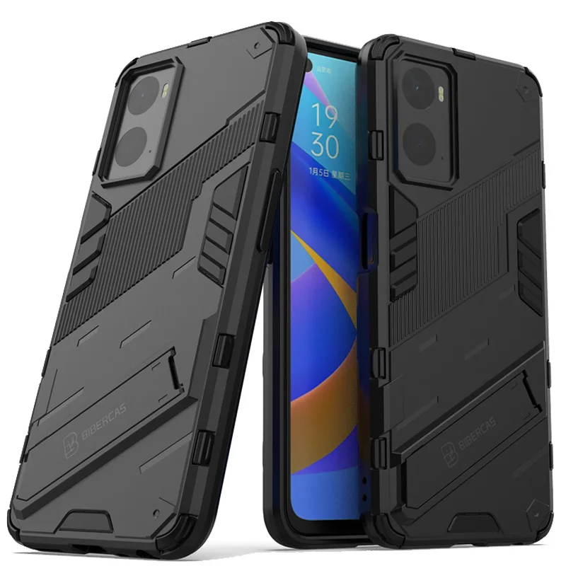 Custodia Per Telefono Per Oppo A76 Custodia Paraurti Anti-Knock Armor Cover Posteriore Completa Per Oppo A76 Custodia Per Oppo A76 A96 A36 A54 A74 A94