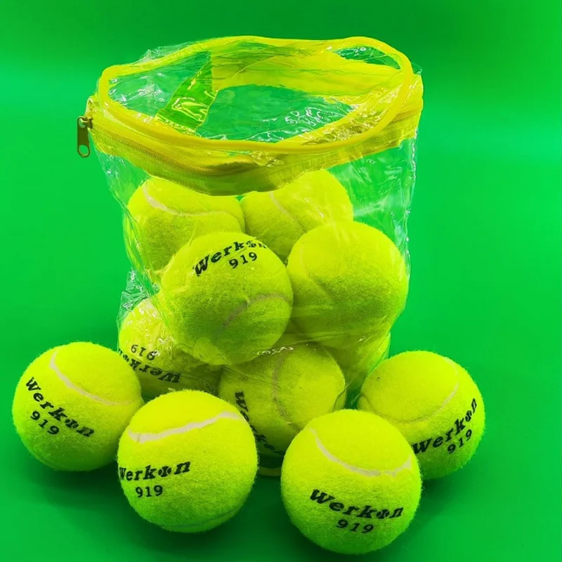 919 Bagged Balls, 12 Sports Training Balls, Wear-Resistant and Durable
