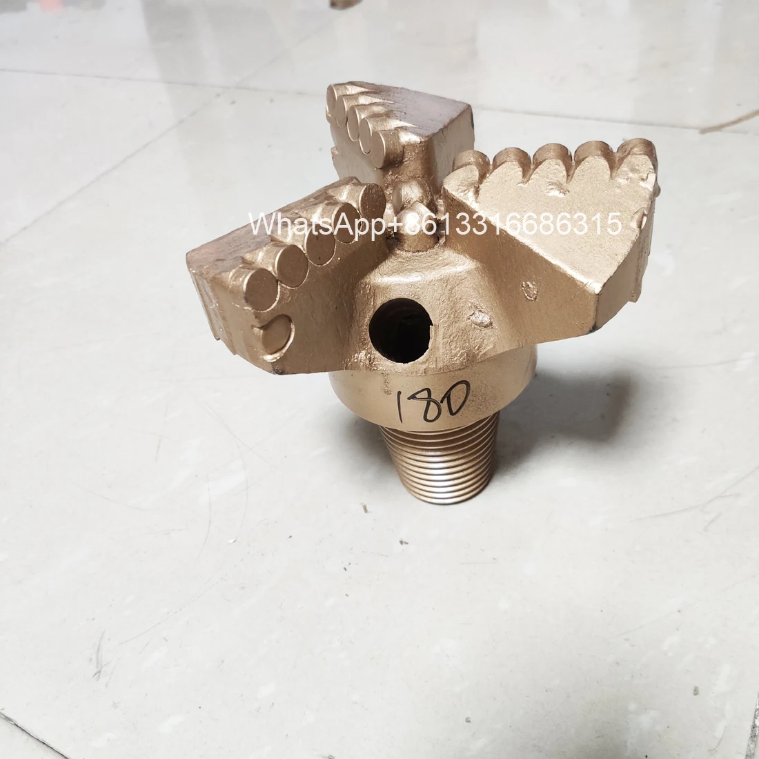 Peu De Diamant Pdc Compact, Sans Noyau, Étude Géologique, Résistant À L'Usure, Foret Concave 3 Ailes, Puits D'Exploration