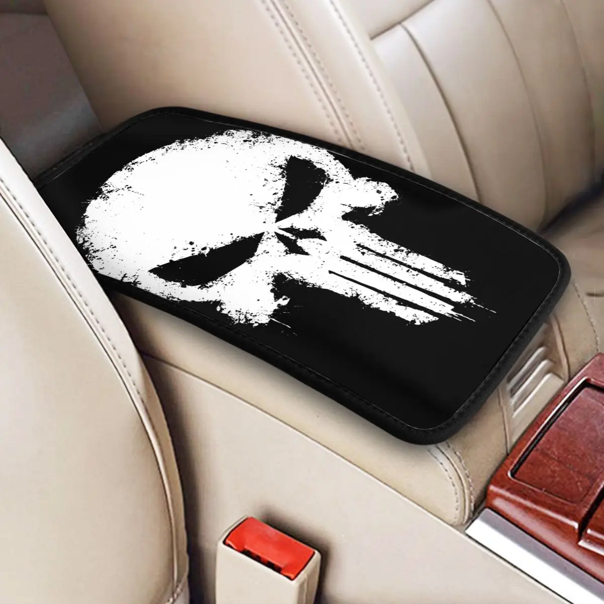 Console Covers For Suv Buybai Skull Center Console Armrest Cover