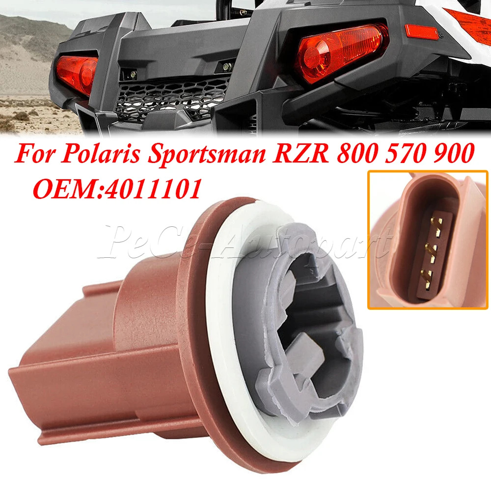 Задний фонарь для Polaris Sportsman RZR 800 570 900 XP ACE, разъем для стоп-сигнала заднего фонаря, разъем для стоп-сигнала 4011101