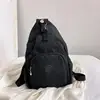 2024 New Faion Simple Large Capaci Nylon Double oulder Bag Multi-Functional Chest Bag Single oulder Slant Cross Bag
