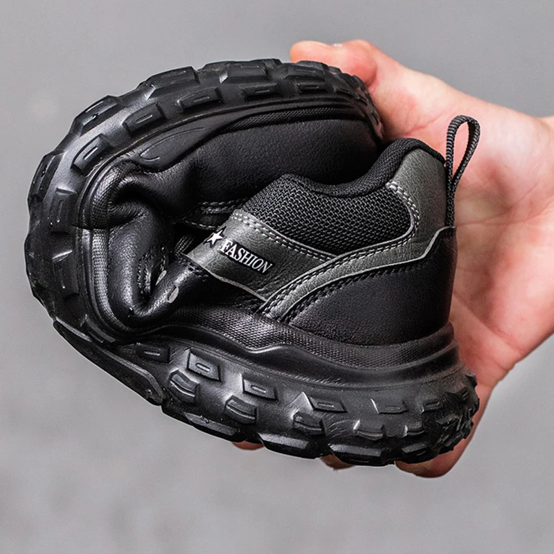 Waliantile Comfort Safety Work Shoes Men For Insulate Welding Construction Working Boots Steel Toe Indestructible Sneakers Male