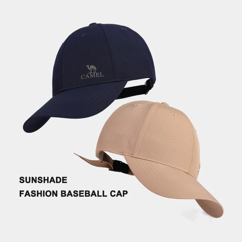 GOLDEN CAMEL Outdoors Baseball Cap for Men Women Windproof Cotton Fashion Hats Mens Tennis Golf Caps Sun Shade Sports Men's Cap
