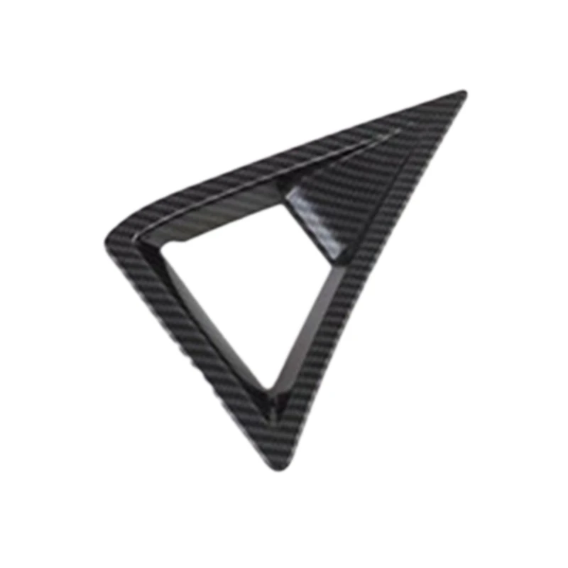 

ABS Car Front Dashboard Triple-cornered Warning Light Switch Cover Trim Fit for Ford Transit 2017 Tourneo Custom