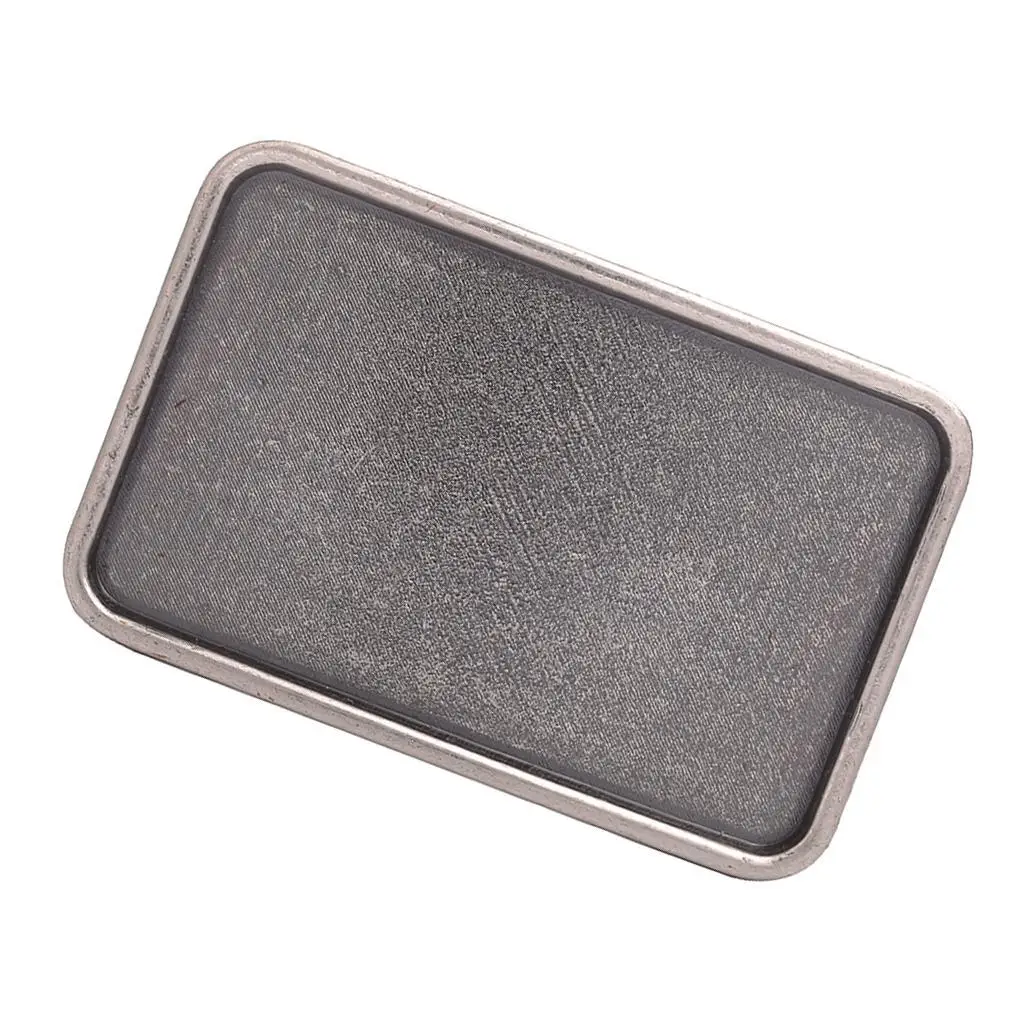 Novelty Western Cowboys Rectangular Belt Buckle Clothing Jewelry Replacement