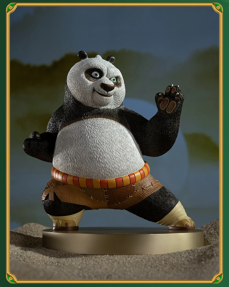 Quadro Kung Fu Panda Cartoon Anime Desenho Animado