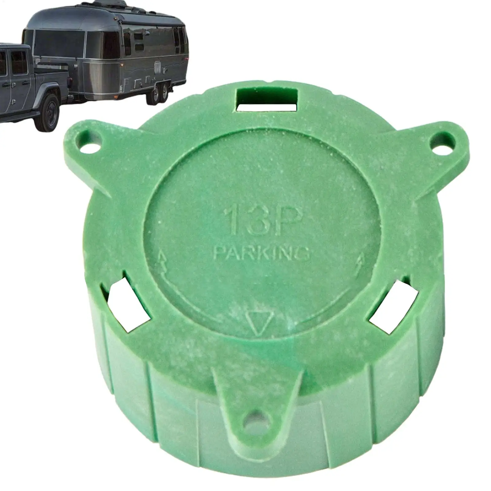 Trailer Plug Cover Plug Holder 13 Pin Trailer Plug Cover RV Connector Protector Trailer Harness Plug Protector