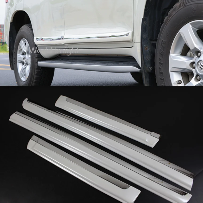 

4 шт./комплект, хромированные Чехлы для Toyota Land Cruiser Prado 2010-2018