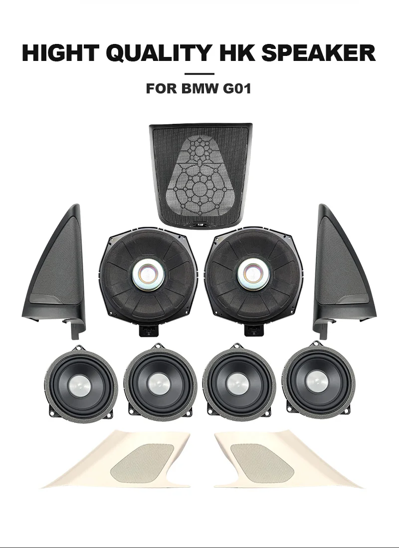 BMW X3 G01 Sound High Frequency Horn Tweeter Cover Midrange Subwoofer Bass Audio Speakers stereo speaker tweeter midrange speakers