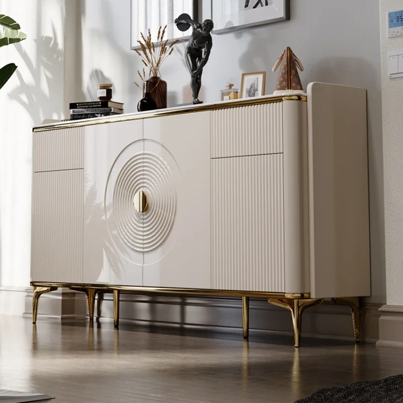 

Cabinet Stone Plate Home Storage Entrance Integrated Simple Modern Living Room Wall Locker