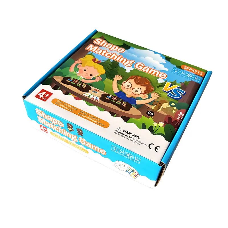 Children's early education puzzle teddy bear shape puzzle game, children's color matching toys, reaction learning board, develop 5