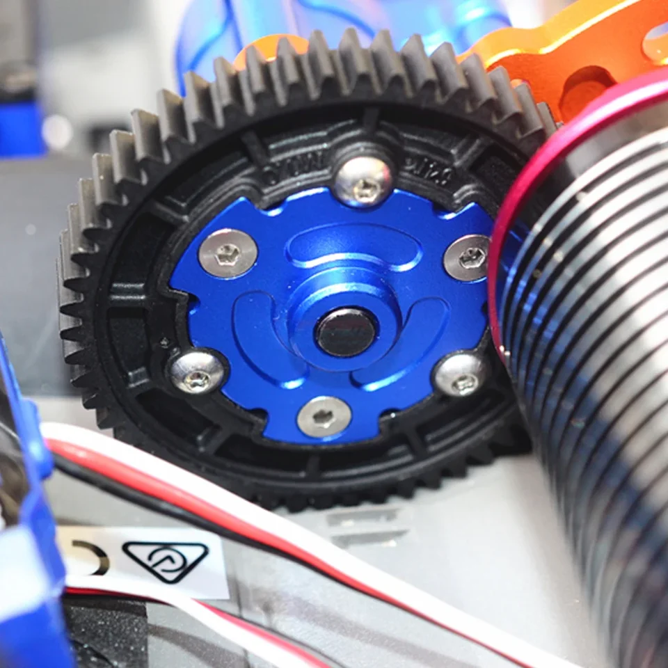 Steel 50T Spur Gear + Aluminum Cush Drive Housing Upgrade For 1/10 Maxx, 1/5 X-Maxx, 1/6 XRT RC Cars