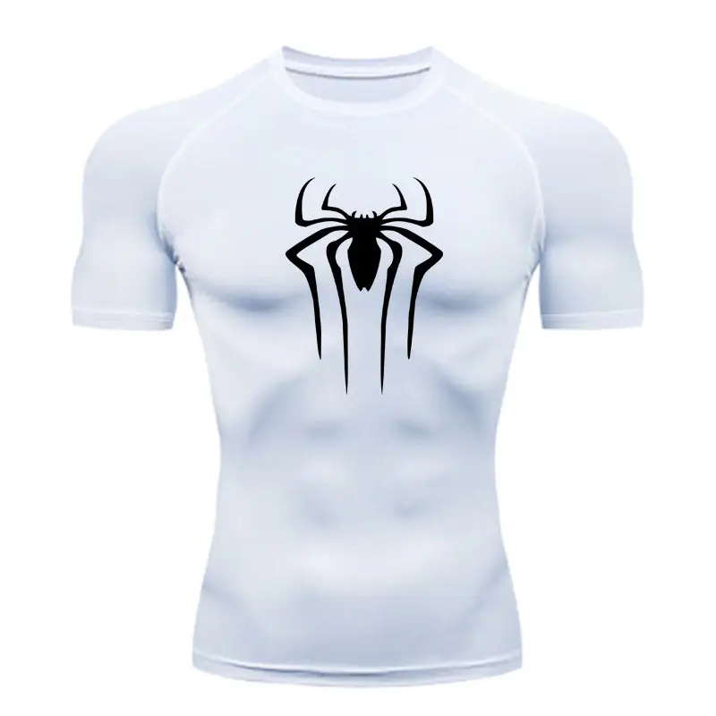 New Compression Shirt Men Fitness Gym Super Hero Sport Running T-Shirt Rashgard Tops Tee Quick Dry Short Sleeve T-Shirt For Men - Image 2