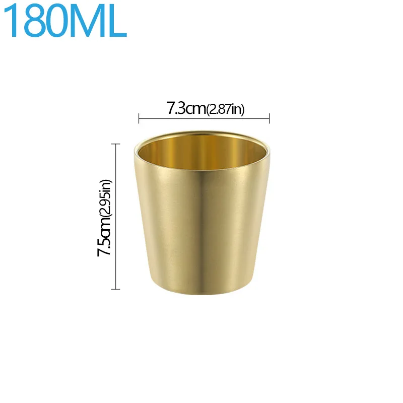 A golden 180ml