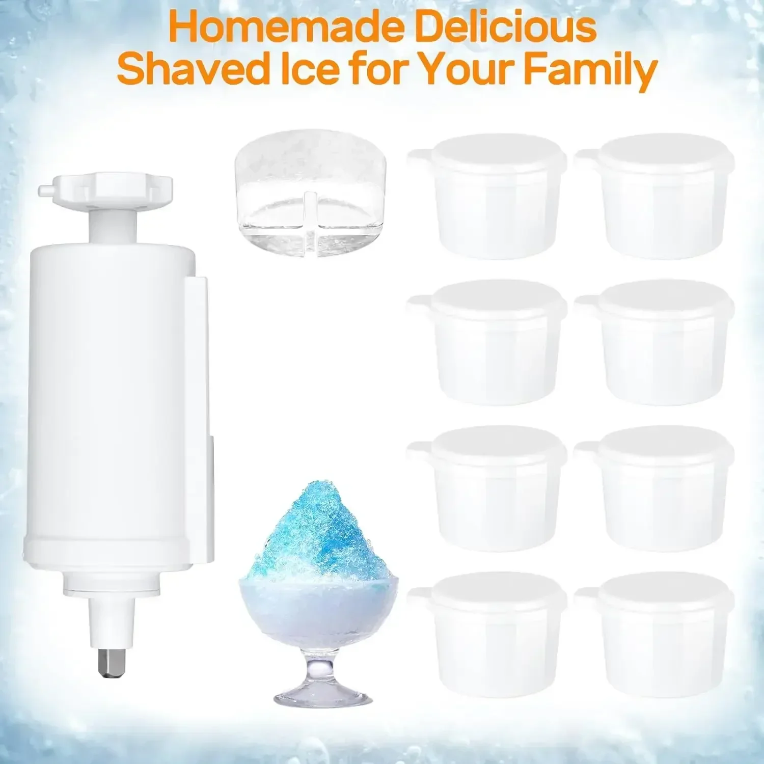 For KitchenAid All models Stand Mixer Ice Shaver Attachment Kitchen Aid Attachment for Mixer,Ice Shaver High Production Shaveice