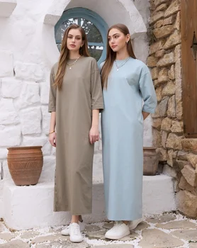 AS SS26 oversize loose T-shirt dress + V neck T-shirt + skirt set casual style woman clothes 1