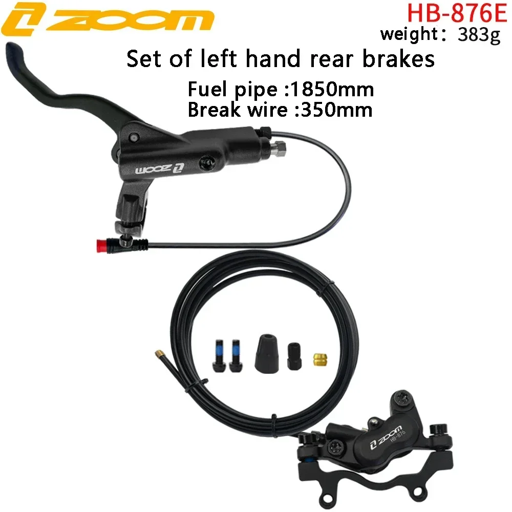 L hand R brake Black