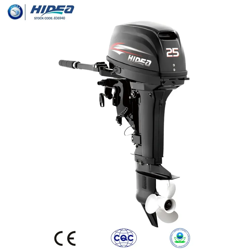 Hidea 2 Stroke 25hp Outboard Motor/outboard Engine/boat Engine Made In China Rear Control Long Shaft made in japan hg sr102 ac servo motor 1000w orignal 100%