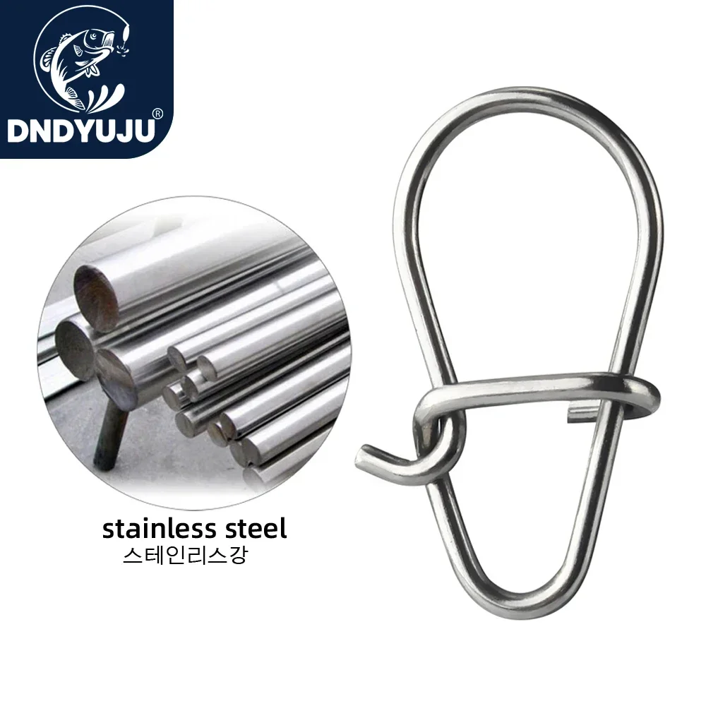 DNDYUJU 100 Stück 000 # -3 # Angeln Schöne Haken Snap Pin 304 Edelstahl Angeln Barrel Wirbel Köder Stecker Zubehör Pesca