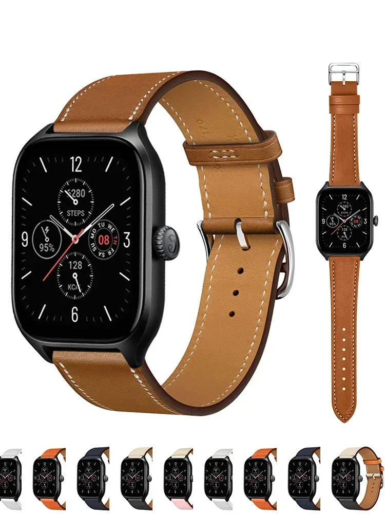 Elegant Leather Watch Band - Premium 20mm/22mm Strap