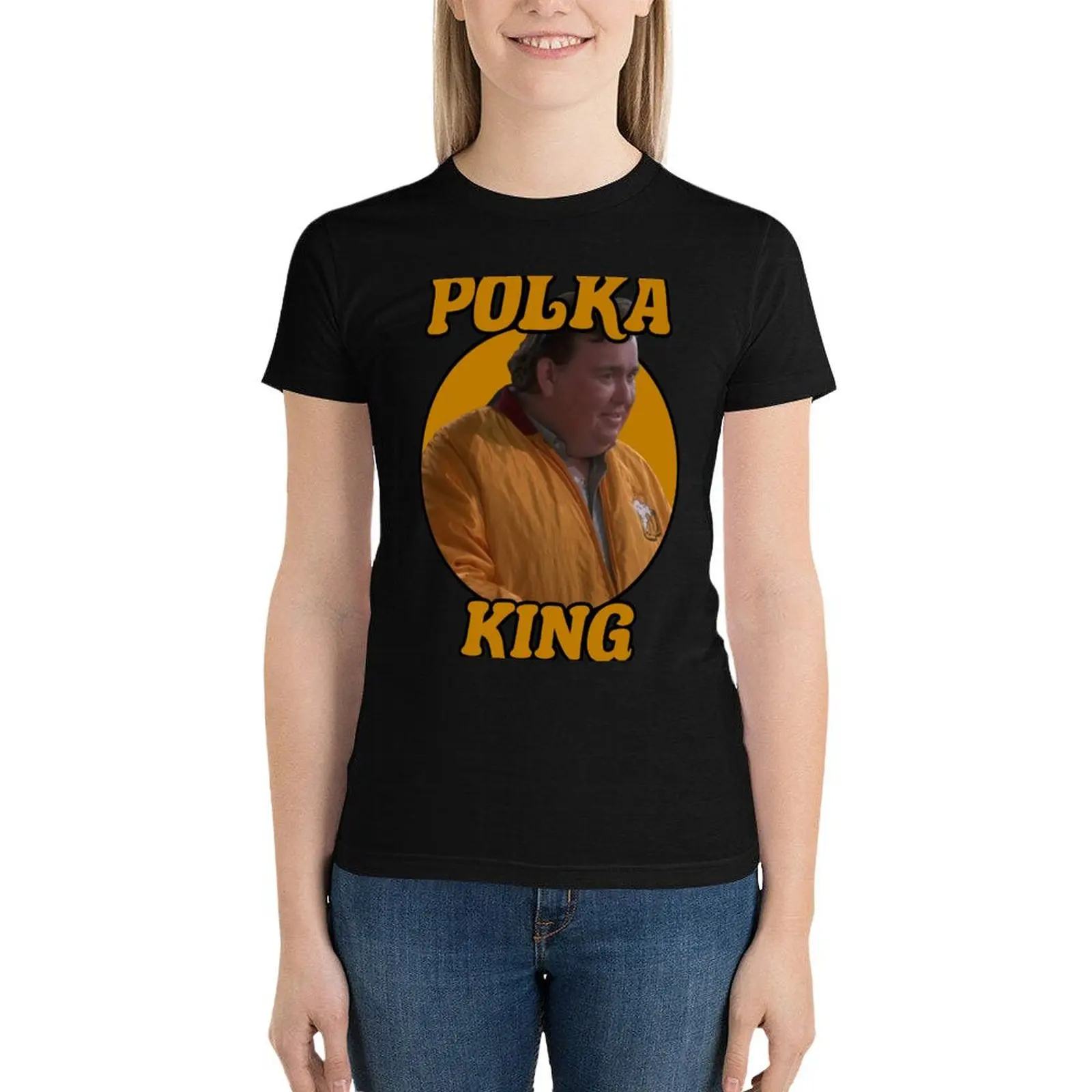 

John Candy is Gus Polinski T-Shirt anime clothes summer top korean fashion rock and roll t shirts for Women
