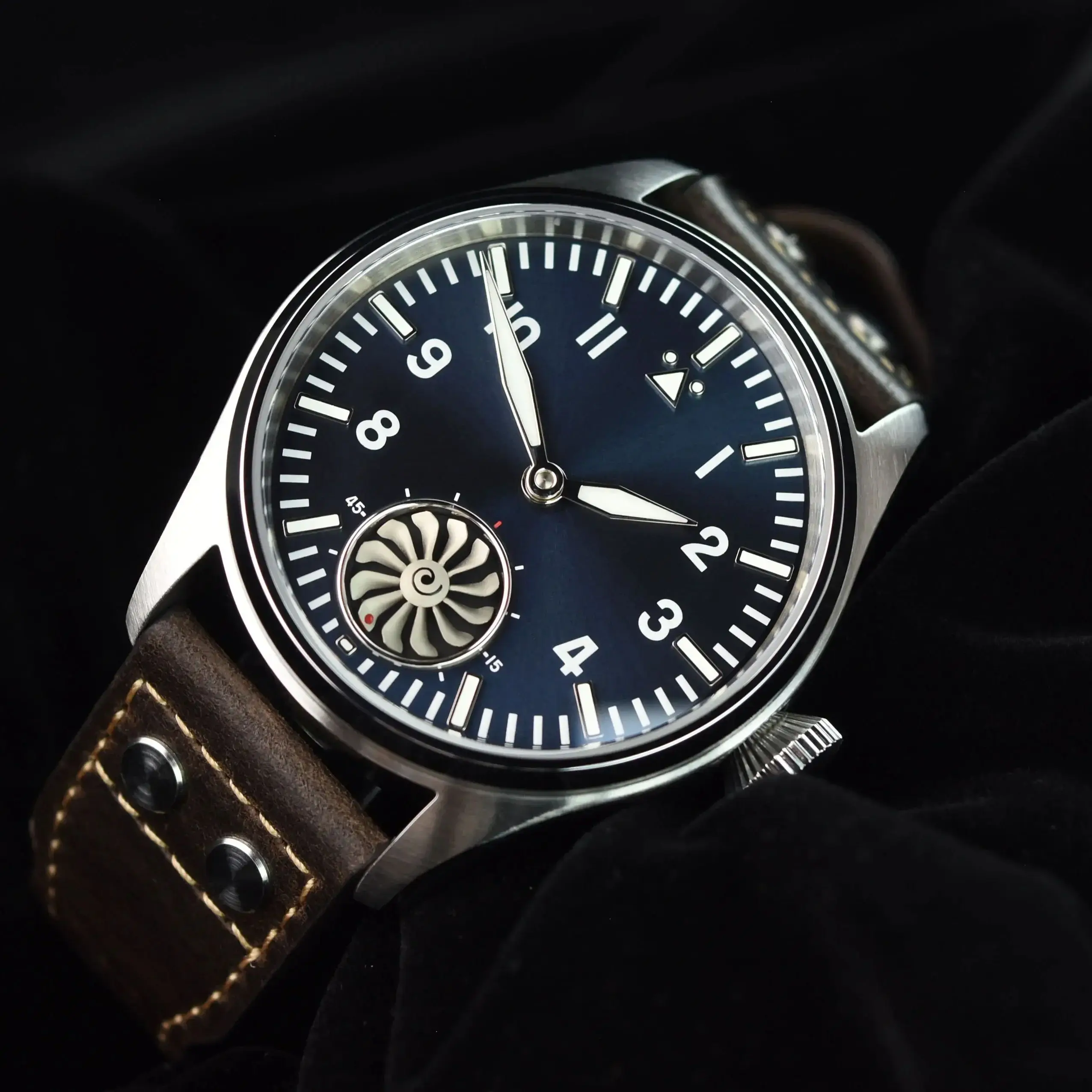 Hruodland 2025 New F016 Pilot Watch Movement Mechanical BGW-9