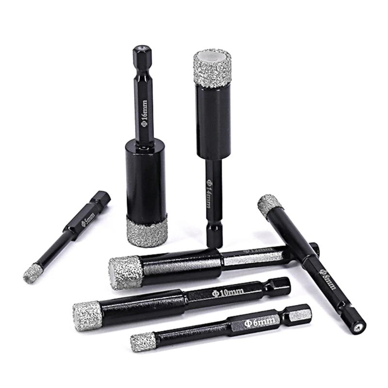 

6/8/10/12/14/16/30mm Cutting Tools Tile Hollow Dry Drill Bits Extractor