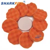 Sharkfox 5/6inch Car Buffing Polishing Pads Flat Foam Sponge Waxing Pad Kit Tool For Car Polisher Buffer Auto Care Buffing Pads 4