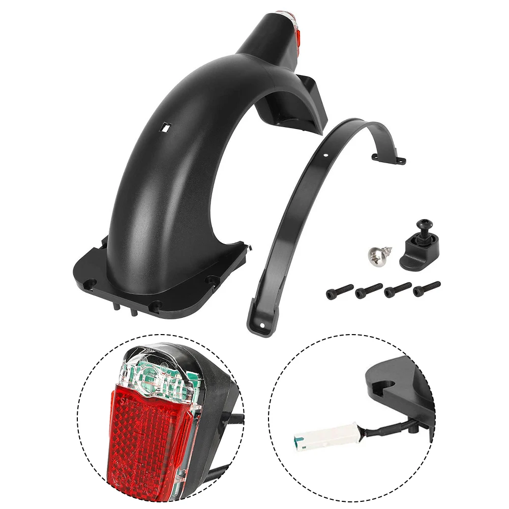 

Electric Scooter Rear Fender Mudguard Taillight Bracket Kit For Ninebot Max G30 Rear Fender Mudguard Taillight Bracket Kit