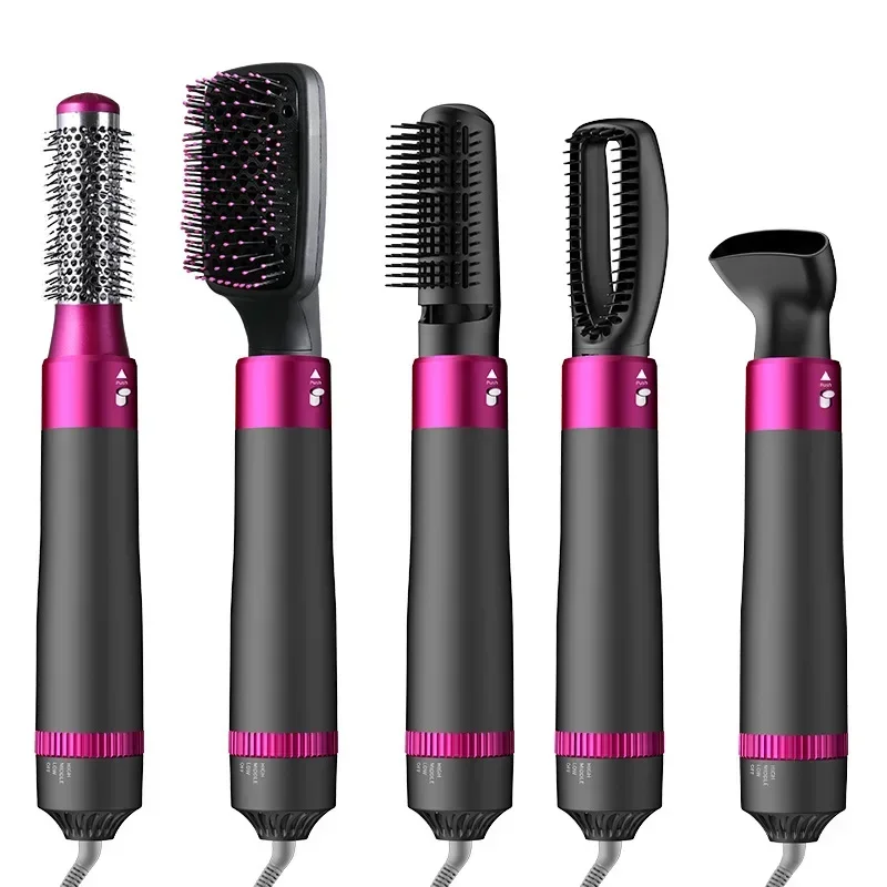 Professional 5 In 1 Hair Dryer Volumizing Brush Stock One Step Hair Dryer Styler Electric Hot Air Brush 6
