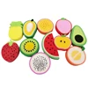 Cute Fruit Shaped Body Cleaning Sponge Cartoon Body Scrubber Bathroom Supplies Shower Brush Bath Tools for Kids Adult random 1pc 1