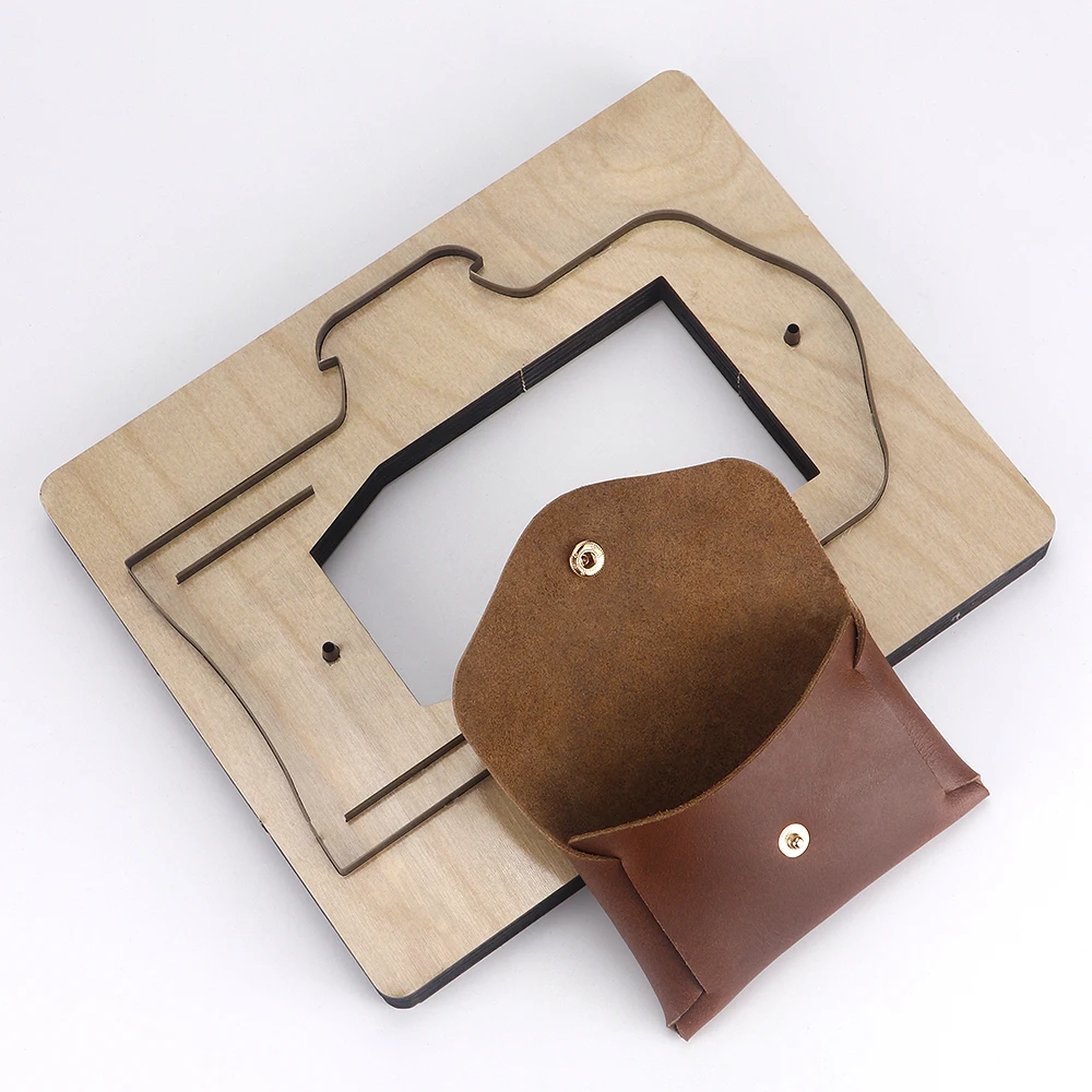 Wallet Coin Bag Leather Cutting Mold DIY Leather Craft Tool Metal Die Cutting Sewing Pattern Card Bag Making Tool leather tool leather working tools leather cutting tool craft cutting tool