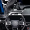 LHD RHD Real Carbon Fiber Interior Steering Wheel Shift Paddle Shifter Extension Modification Decoration For Ford Mustang 2024 5