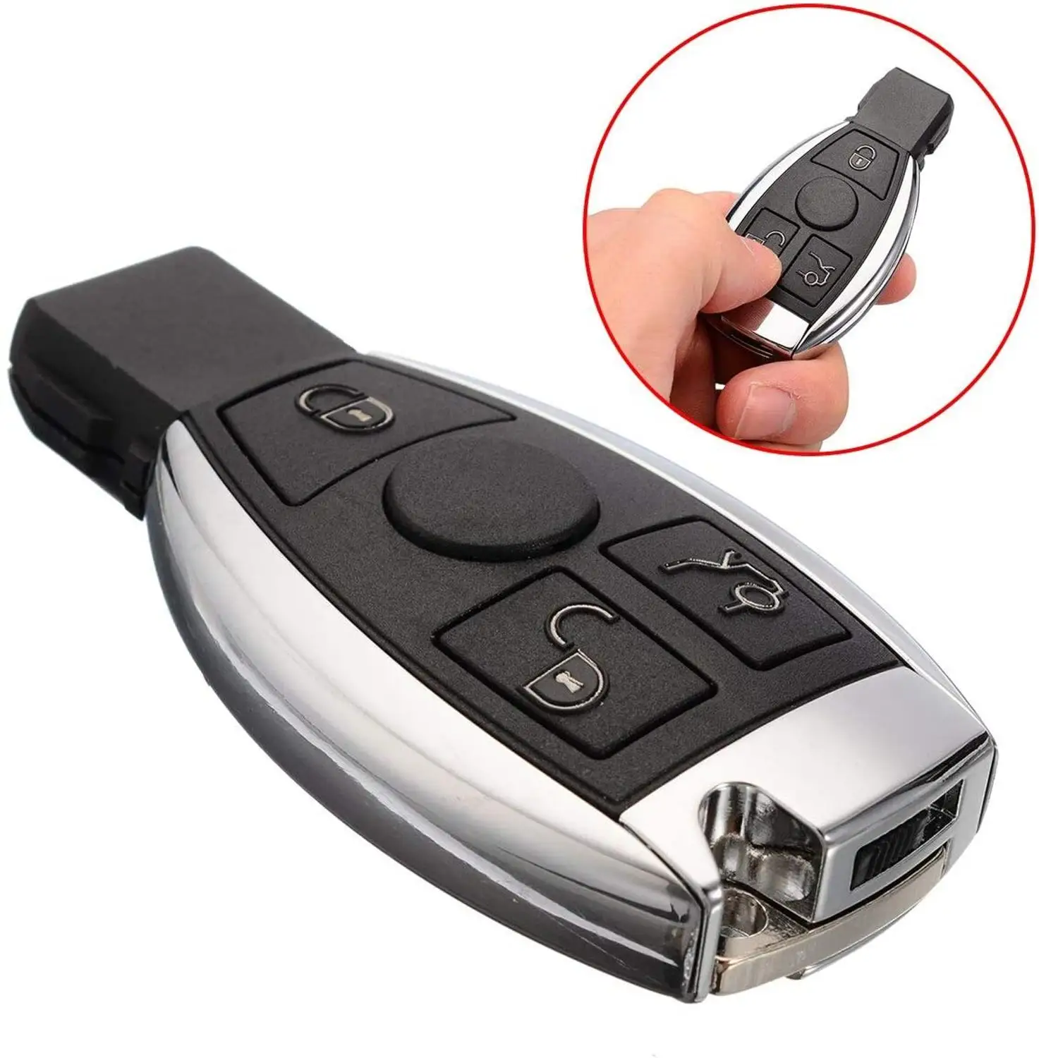 3 Buttons Smart Car Key 433 315 MHz Fsk For 2000-2010 2000+ Mercedes Benz A C E S Class Sprinter Viano Vito BGA Chip car remote key car key