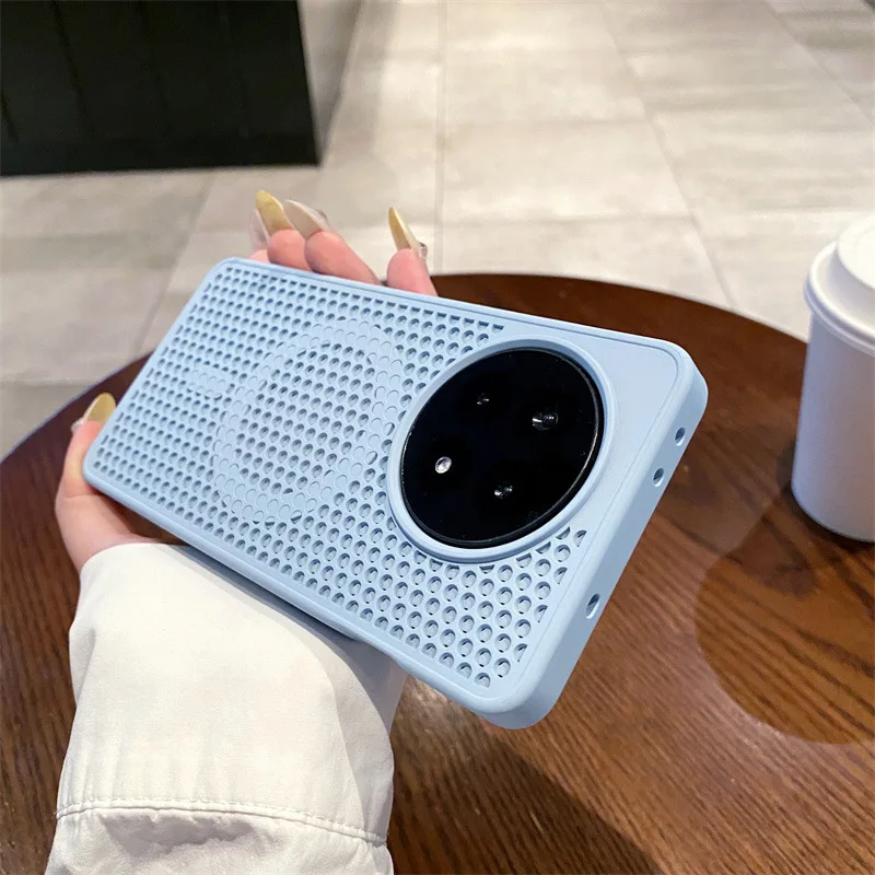Magnetic Matte Shockproof Case with Heat Dissipation and Soft Bumper Design