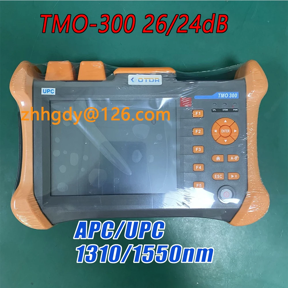 

TMO-300 26/24dB Optical Time Domain Reflectometer 20km 50km 100km 120km SM Fiber Tester OTDR 1310/1550nm APC/UPC TMO300