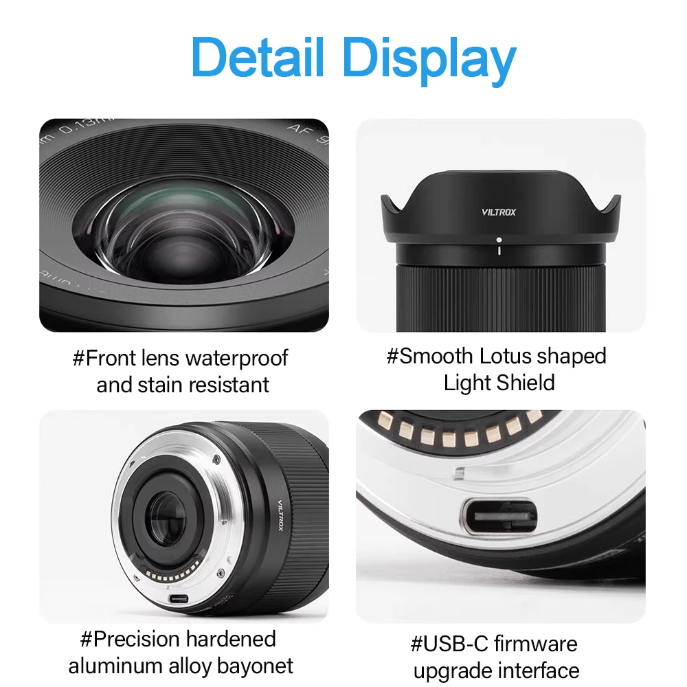 VILTROX AF 9mm F2.8 에어 와이드 앵글 자동 초점 APS-C 프라임..