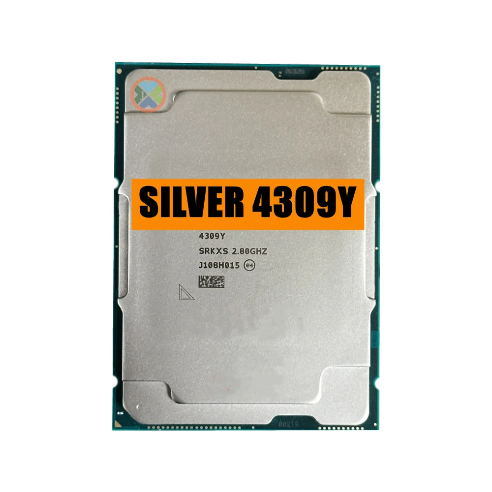 

ЦПУ Xeon 4309Y серебристый, 2,8 ГГц, 12 МБ, 105 Вт, 8 ядер, 16 потоков, процессор LGA4189 для серверной материнской платы C621A