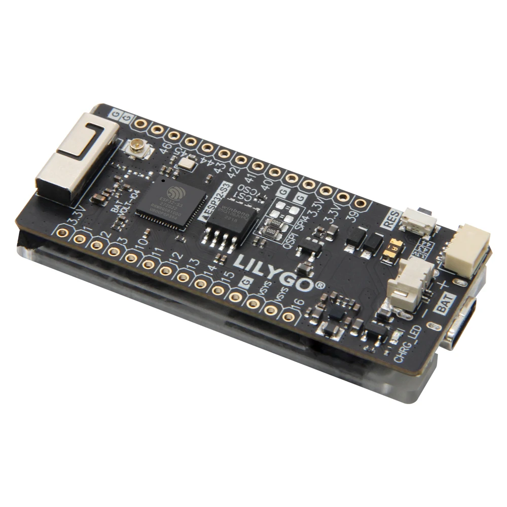 LILYGO T-Display-S3 ESP32-S3 Ontwikkelingsbord - 1.9 Inch Aanraakscherm ST7789, Draadloze Module