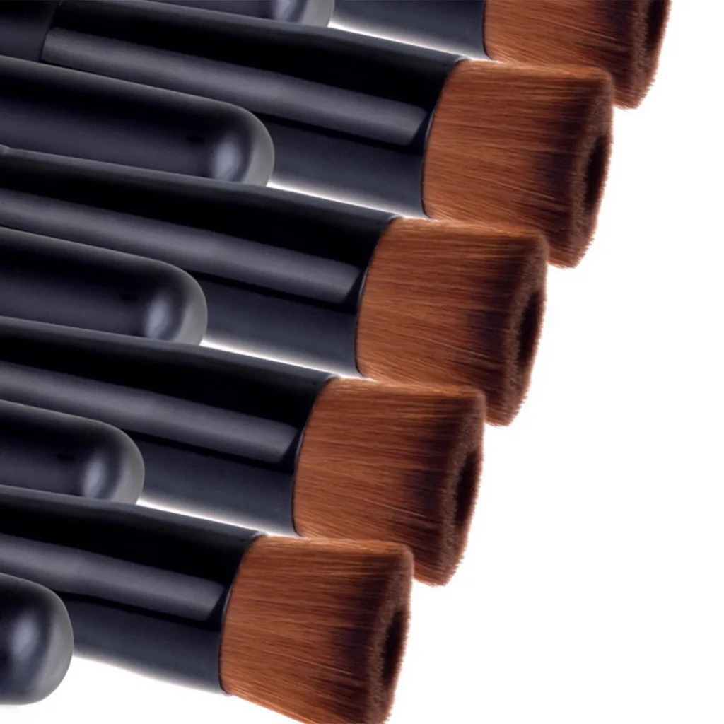 New 1pcs Concave Point / Oblique-head Foundation Brush Ultra-thin Brush Head Traceless Foundation Makeup Brush Tools